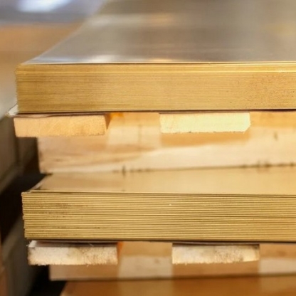 Лист латунный х/к мягкий Л90 1,5 мм ГОСТ 2208-2007 в&nbsp;Тюмени
