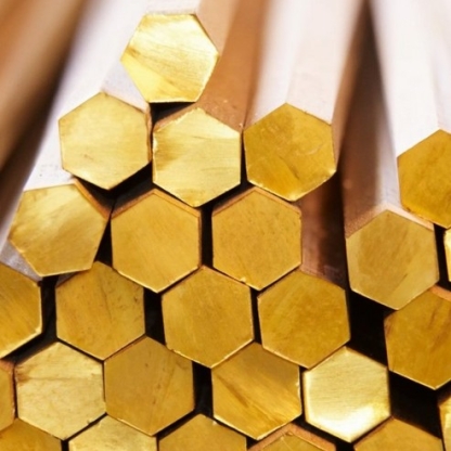 Шестигранник латунный тянутый мягкий Л63 7,5 мм ГОСТ 2060-2006 в&nbsp;Тюмени
